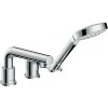 Hansgrohe Talis S, tříotvorová vanová baterie, chromová, 72416000