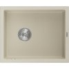Mexen Pedro - dřez granitový 56,0x46,0cm, 1-komorový, béžová, 6508561000-69