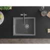 Mexen Pedro - dřez granitový 56,0x46,0cm, 1-komorový, šedá, 6508561000-71