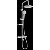 Mexen X40 sprchový set s horní hlavicí 22 cm s termostatickou vanovou baterií Kai, chromová, 779004091-00