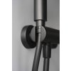 Deante Silia, sprchová baterie s ruční sprchovou soupravou, černá matná, BQS_N41M