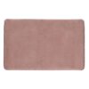 Gedy, FUZZY koupelnová předložka, 50x80 cm, 100% polyester, protiskluz, růžová, 96FY508010
