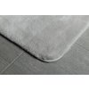 Gedy, FUZZY koupelnová předložka, 50x80 cm, 100% polyester, protiskluz, šedá, 96FY508008