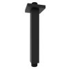 Sapho, Sprchové stropní ramínko, hranaté, 200mm, černá mat, 1205-07B