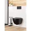 Deante Peonia, závěsná WC mísa s funkcí bidetu 515x370 mm, černá matná, DEA-CBP_NWPW