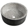 Sapho, PRIORI keramické umyvadlo na desku Ø 41 cm, granit, PI035