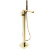 Rea Tery, volně stojící baterie s ruční sprchovou soupravou h-885, zlatá lesklá, REA-B5306