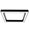 Toolight, LED stropní svítidlo 60x60x5 cm 36W 4000K APP1284-C, černá, OSW-00942