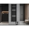 Mexen Ares, elektrické topné těleso 1800x500 mm + topná tyč 900 W, černá, W102-1800-500-2900-70