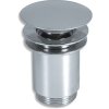Novaservis Příslušenství - Uzávěr výpusti (click-clack), chrom 35,0