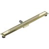 Mexen Flat nerezový sprchový žlab 80 cm (2v1) - vzor M13, zlatá, 1510080-15