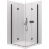 416167 6 cerano volpe duo sprchovaci kut so skladacimi dverami 60 dvere x 60 dvere 6mm cire sklo cierny profil cer cer 427375