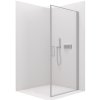 Cerano Porte, 1-křídlé sprchové dveře 100x195 cm, 8mm čiré sklo, chromový profil, CER-CER-413480