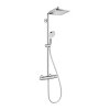 Hansgrohe Crometta E - Showerpipe 240 1jet EcoSmart 9 l/min s termostatem, chrom, HAN-27281000