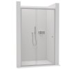 Cerano Varone, posuvné sprchové posuvné dveře 140x195 cm, 6mm čiré sklo, chromový profil, CER-CER-DY505-140-195