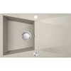 Laveo Grenada, 1-komorový granitový dřez 780x480x204 mm, béžová, LAV-SBG_411T