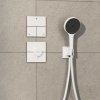 Hansgrohe ShowerSelect Comfort E, ventil pod omítku pro 3 spotřebiče, bílá matná, HAN-15573700