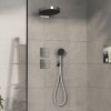 Hansgrohe ShowerSelect Comfort Q, termostat pod omítku pro 1 spotřebič a další výtok, chromová, HAN-15589000