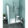 Polysan, ZOOM sprchové dveře do niky 900 mm, pravé, čiré sklo, ZL4915R-03