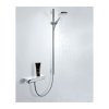 Hansgrohe Raindance Select E, sprchová souprava 120 3jet se sprchovou tyčí 90 cm, bílá/chromová, HAN-26621400