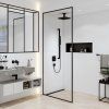 478619 1 hansgrohe privod od stropu e 100 mm cierna matna han 24338670