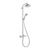 Hansgrohe Croma, Showerpipe 220 1jet s termostatem, chromová, HAN-27185000