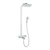 Hansgrohe Raindance Select E, Showerpipe 360 ​​1jet s vanovým termostatem, bílá/chromová, HAN-27113400