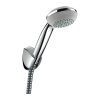 Hansgrohe Crometta 85, sprchový set Vario s držákem, hadice 1600 mm, chromová, HAN-27559000