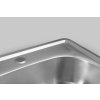 Aqualine, Nerezový dřez 48x18x48cm, AQ4848B