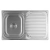 Aqualine, Nerezový dřez 78x18x48cm, AQ7848B