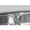 Aqualine, Nerezový dřez 81x18x46 cm, AQ8146B