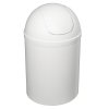 Aqualine, Odpadkový koš výklopný, 5 l, plast, bílá, 20309