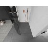 Mexen Kioto, sprchová zástěna Walk-In 130 x 200 cm, 8mm čiré sklo, měděný matný profil, 800-130-101-65-06
