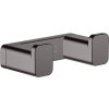 Hansgrohe AddStoris, dvojitý háček, kartáčovaný černý chrom, HAN-41755340