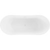 Mexen Celia, volně stojící vana 170 x 75 cm, bílá, bílý přepad, 52331707500-20