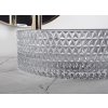 Rea Cristal, skleněné umyvadlo na desku 355 x 355 x 115 mm, kouřové sklo, REA-U9615