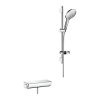 Hansgrohe Raindance Select S, sprchová souprava 150 3jet s termostatem Ecostat Select a sprchovou tyčí 65 cm, chromová, HAN-27036000