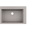 Hansgrohe S51, vestavný dřez 660, betonově šedá, HAN-43313380