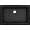 Hansgrohe S51, dřez pod desku 660, černý grafit, HAN-43432170
