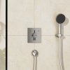 Hansgrohe DuoTurn E, baterie pod omítku pro 2 spotřebiče, chromová, HAN-75417000