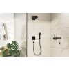 Hansgrohe DuoTurn Q, baterie pod omítku pro 2 spotřebiče, černá matná, HAN-75414670