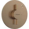Hansgrohe DuoTurn S, baterie pod omítku pro 1 spotřebič, kartáčovaný bronz, HAN-75618140
