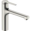 Hansgrohe Zesis M33, páková kuchyňská baterie 160, vytahovací sprška, 2jet, vzhled nerezu, HAN-74801800