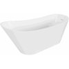 Mexen Alta, volně stojící vana 170 x 75 cm, bílá, bílý přepad, 52141707500-20