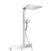 Hansgrohe Raindance E, sprchová souprava Showerpipe 300 s termostatem 600, EcoSmart 9 l/min, chromová, HAN-27364000