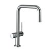 Hansgrohe M54, dřezová baterie Talis U 220, s uzavíracím ventilem na spotřebič, chromová, HAN-72807000