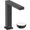 Hansgrohe Tecturis E, dvouotvorová umyvadlová baterie 150 CoolStart EcoSmart+ s odtokovou soupravou, černá matná, HAN-73053670