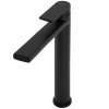 Rea Verso, vysoká umyvadlová baterie h-260, černá matná, REA-B7902