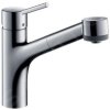 Hansgrohe Talis M52, dřezová baterie M5216-H170 s výsuvnou sprškou, sBOX, chromová, HAN-73860000