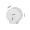 Aqualine, Zásobník na toaletní papír do průměru 29cm, ABS bílá, 608